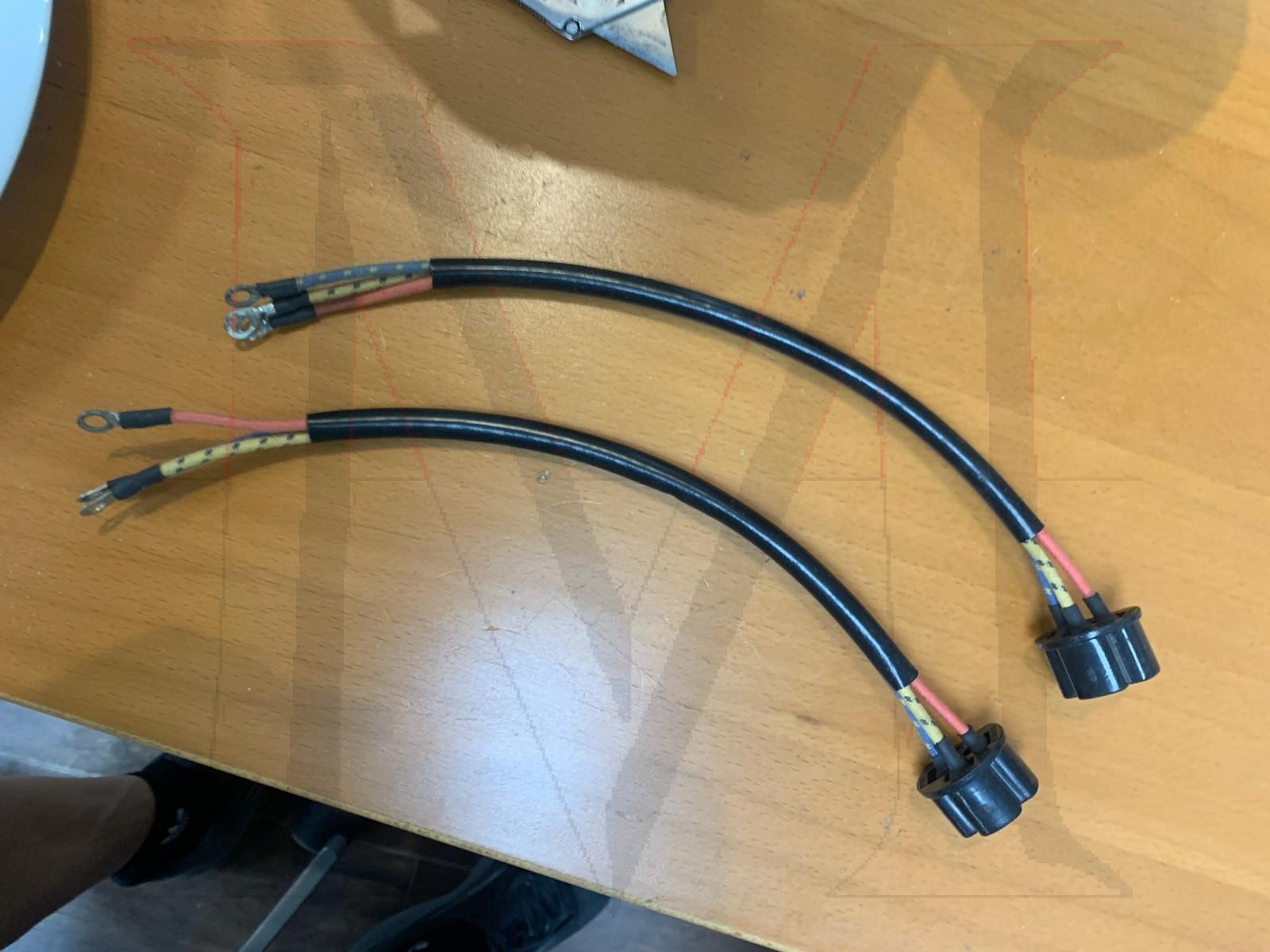 190SL WIRING HARNESS - HEADLIGHT BUCKET