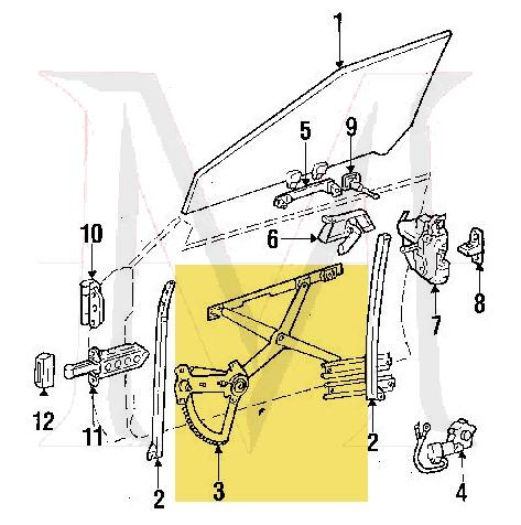 99_3300 WINDOW REGULATOR