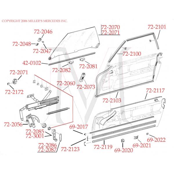 WINDOW LIFTER REPAIR KIT