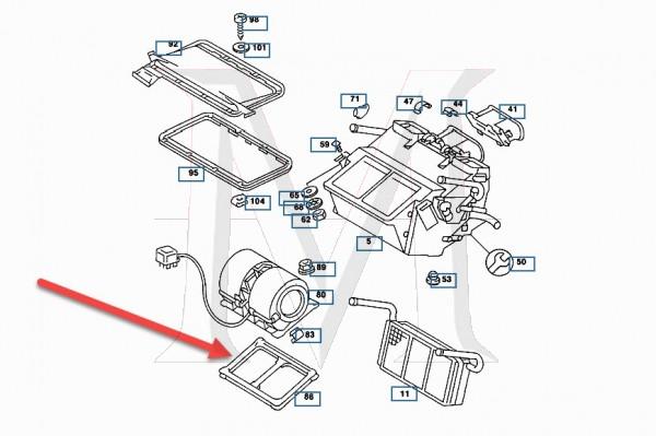 BLOWER MOTOR SEAL