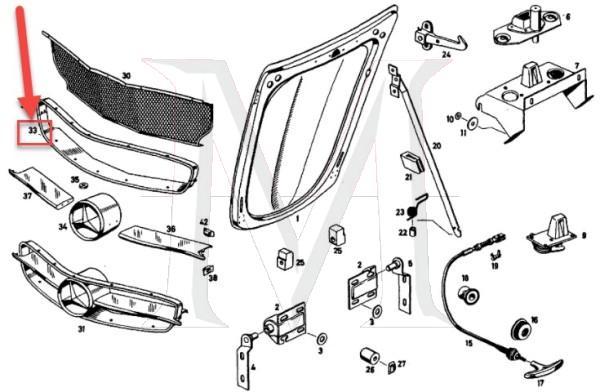 GARNISH MOULDING LOWER