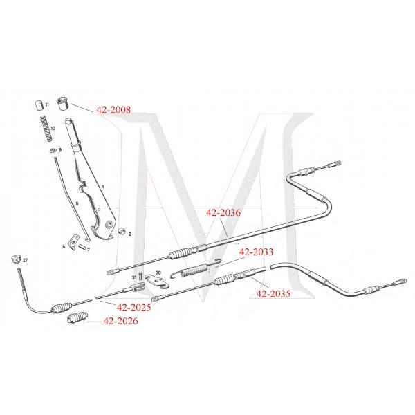 BRAKE HANDLE BOOT