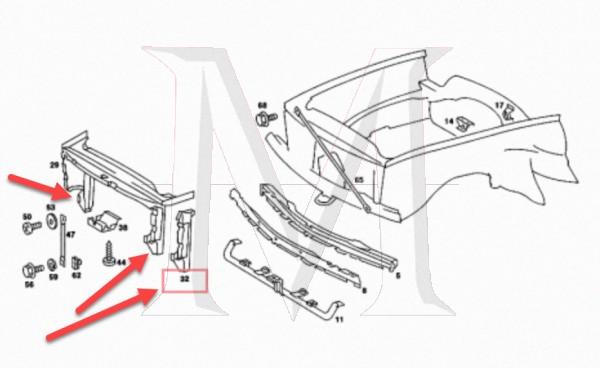 RADIATOR SUPPORT BAFFLE