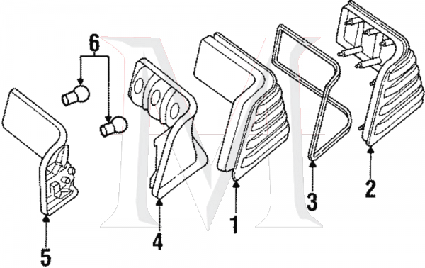 TAIL LAMP LENS