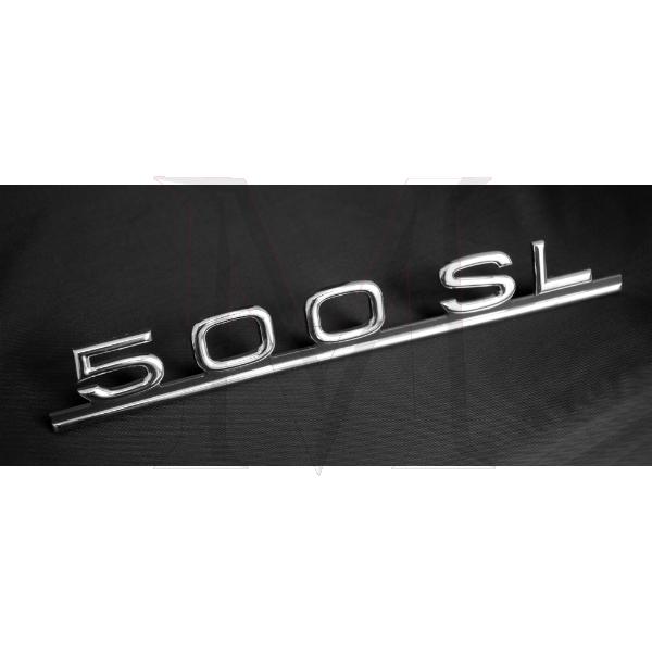 500SL TRUNK EMBLEM