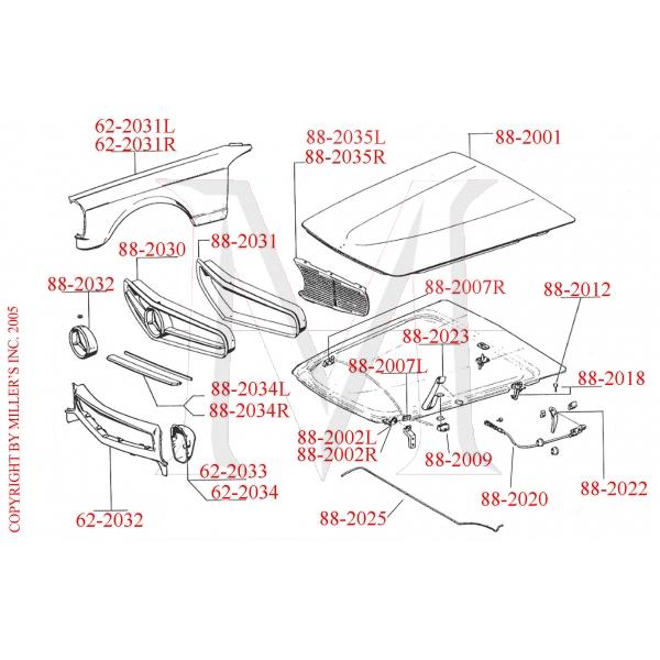 GRILLE WING