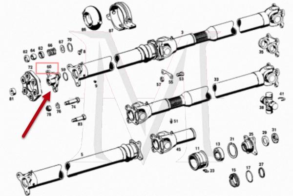 DRIVE SHAFT FLANGE