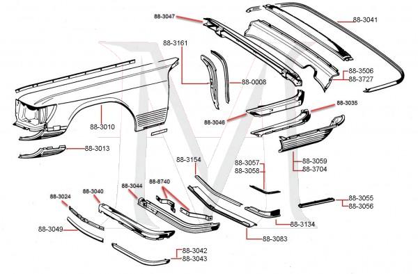 BUMPER STIFFNER - CENTRAL