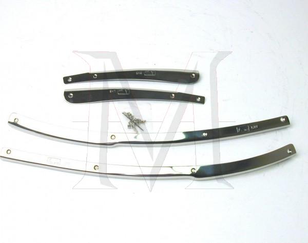 CHROME DOOR EDGE GUARD SET