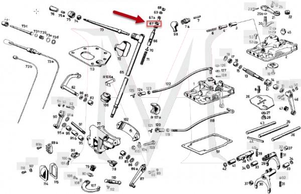 COLUMN SHIFT BUSHING