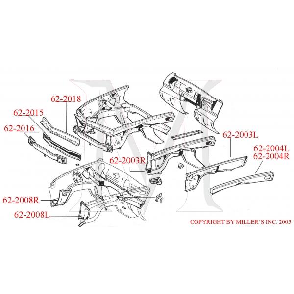 WHEELHOUSE STRUT