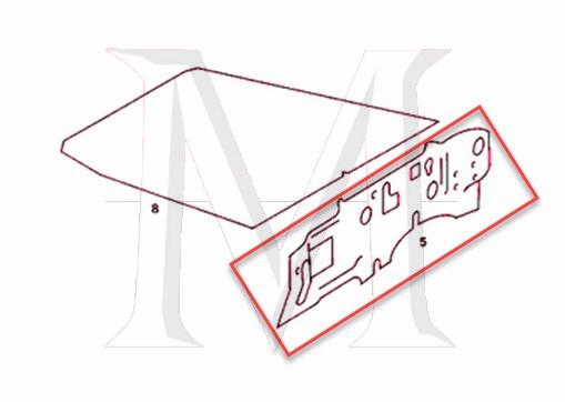 FIREWALL INSULATION (RIGHT HAND DRIVE)