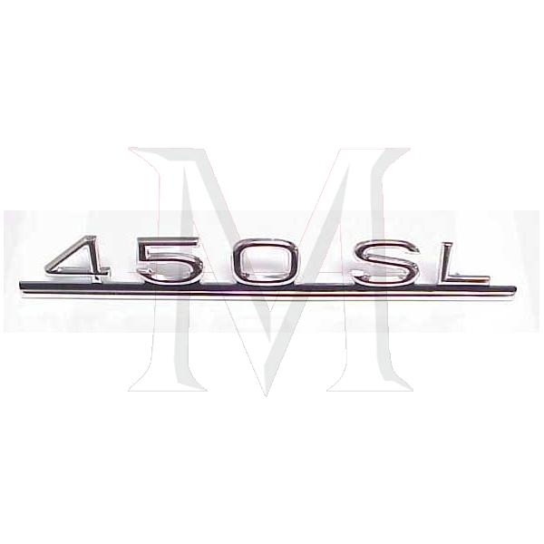 450SL TRUNK EMBLEM