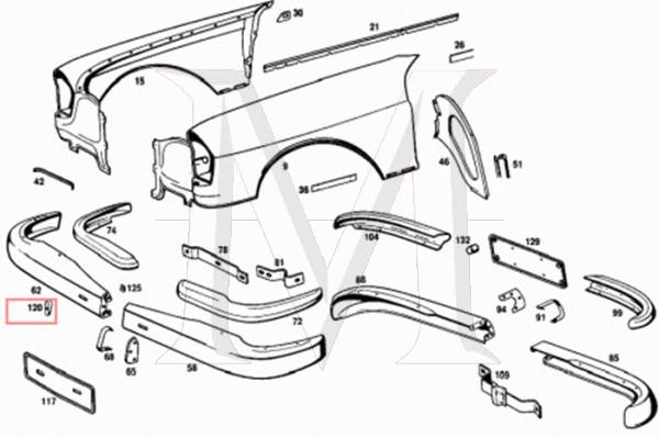 FRONT LICENSE MOUNT