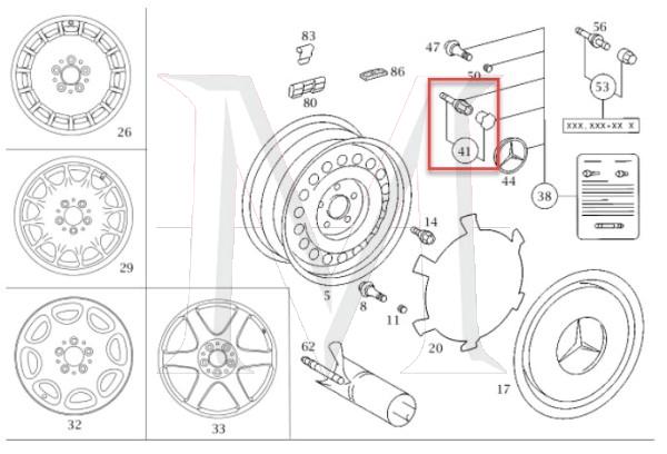 WHEEL BOLT