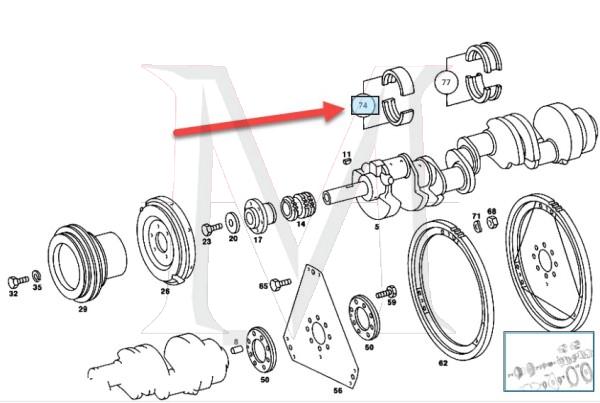 PLAIN CONNECTING ROD BEARING