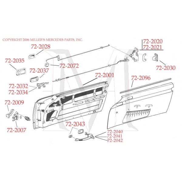 LOCK LEVER ESCUTCHEON