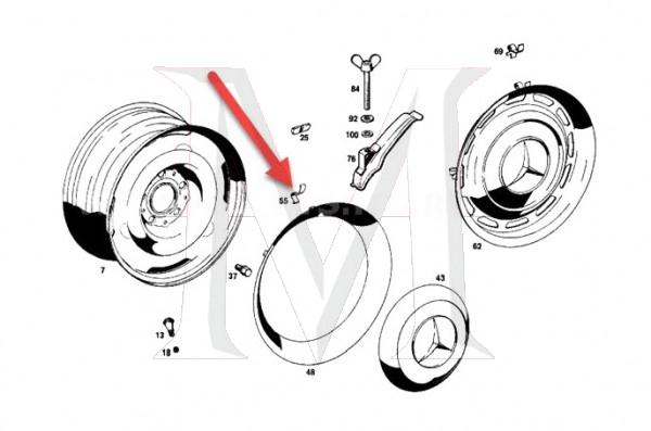 TRIM RING CLIP